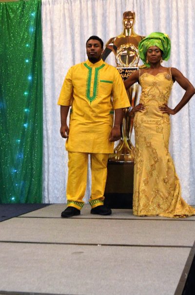 TeKay Designs at Nigerian Arts, Fashion & Beauty Awards 2017