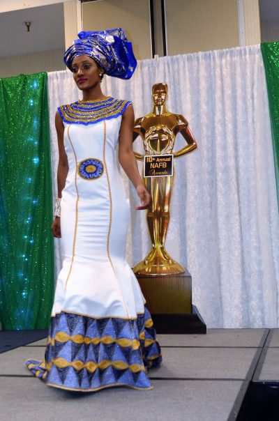 TeKay Designs at Nigerian Arts, Fashion & Beauty Awards 2017