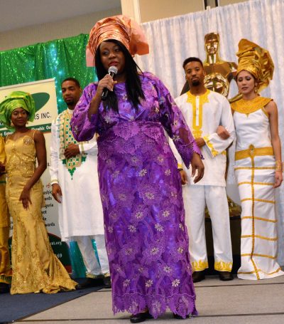 TeKay Designs at Nigerian Arts, Fashion & Beauty Awards 2017