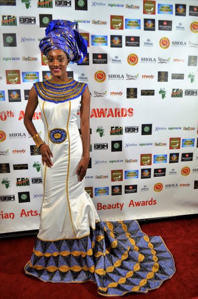 TeKay Designs at Nigerian Arts, Fashion & Beauty Awards 2017