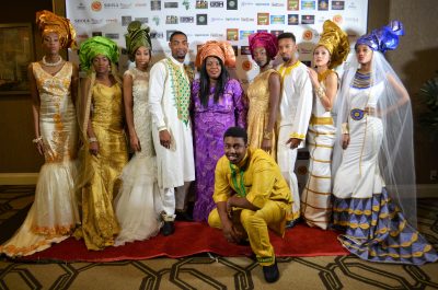 TeKay Designs at Nigerian Arts, Fashion & Beauty Awards 2017