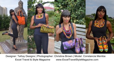 Excel Travel & Style Magazine features TeKay Designs African Accessories