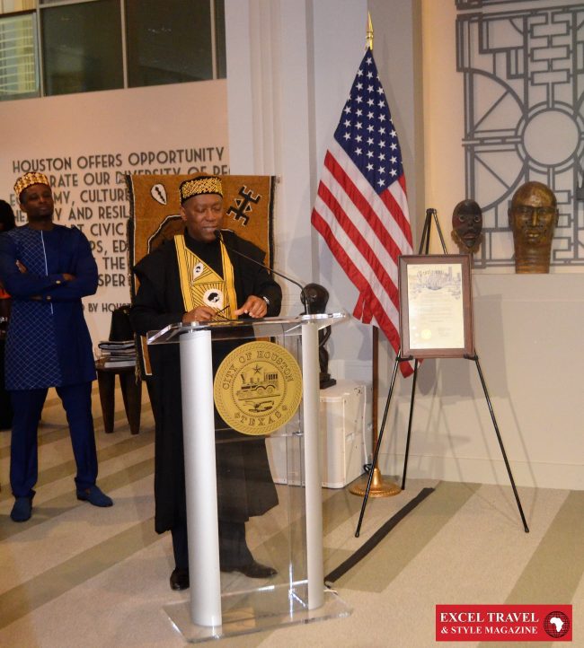 Africa Day 2018 with Mayor Sylvester Turner at Houston City Hall