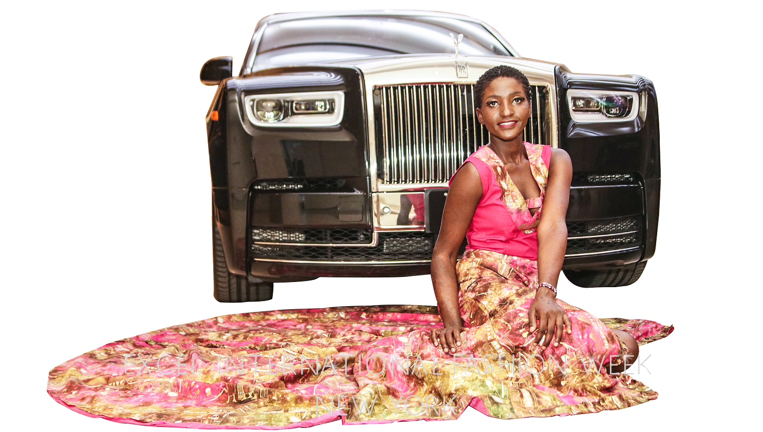 Rolls Royce Photo Shoot during Excel International Fashion Week New York