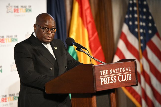 Ghana President Nana Addo Dankwa Akufo-Addo